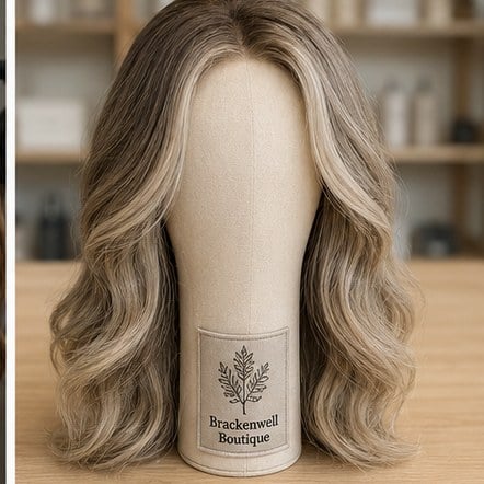 Customized wigs for hair-loss boutiques and support programs